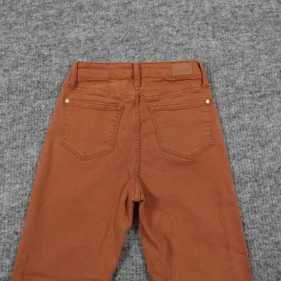 Judy Blue Slim Fit Jeans Womens 0/24 Brown Stretch Denim Pants JB88105BR Casual - Picture 5 of 15